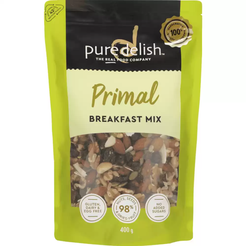Pure Delish 手工营养麦片 奢华果仁干果 400g