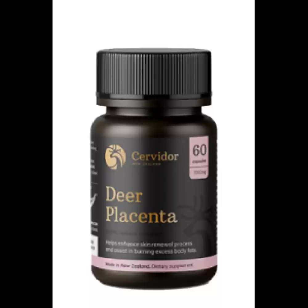 Cervidor Deer Placenta 7000mg 鹿胎胶囊 60粒