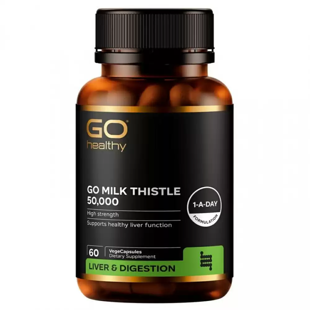 Go Healthy 高之源 奶蓟草护肝胶囊 50000mg 60粒