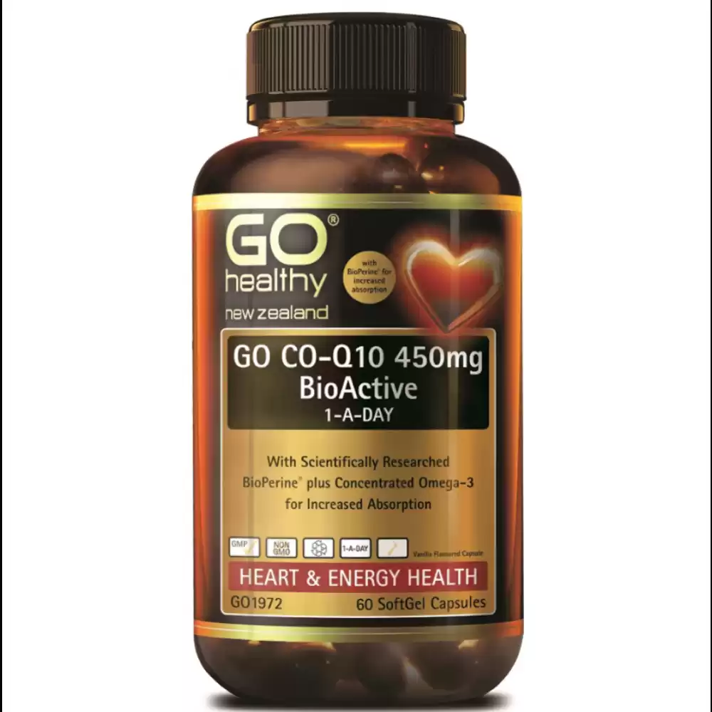 Go Healthy 高之源心脏辅酶450mg胶囊 60粒