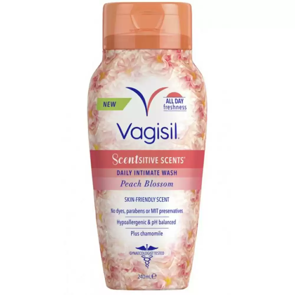 【混搭买三送一】 Vagisil 女性私处护理洗液 桃花清香 240ml