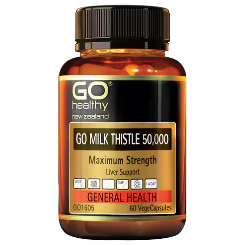 Go Healthy 高之源 奶蓟草护肝胶囊 50000mg 60粒