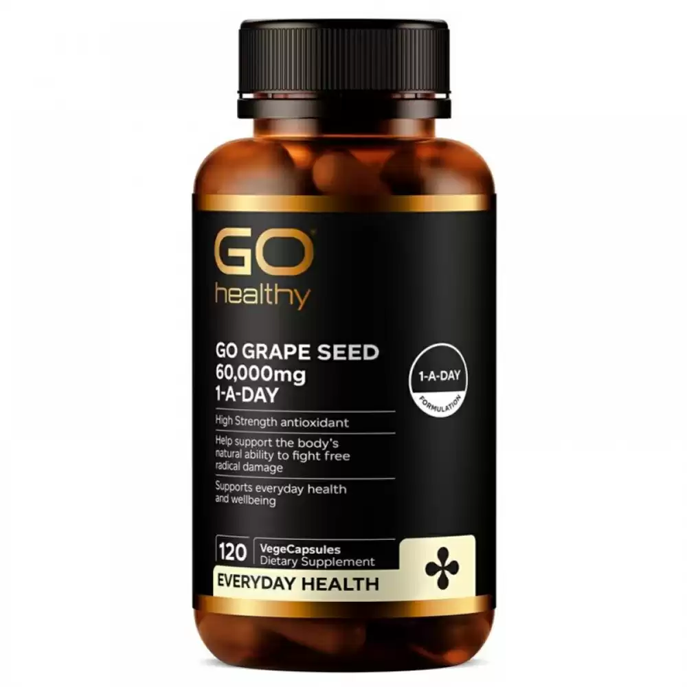 GO Healthy 高之源 葡萄籽胶囊精华 60000mg 120粒