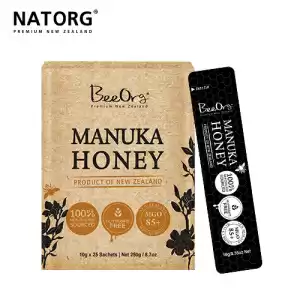 BEEORG MGO 85+ 麦卢卡蜂蜜 便携装 10g*25条 250克