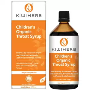 【增强抵抗力】Kiwiherb 有机紫雏菊 儿童糖浆  100ml