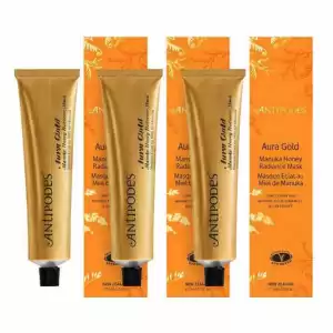 【套装75折】Antipodes天然麦卢卡蜂蜜焕亮面膜 75ml 3支装（3*75ml）