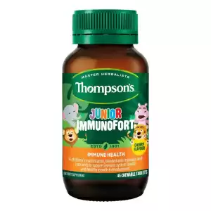 Thompson\'s 汤普森儿童综合维生素免疫片 45片