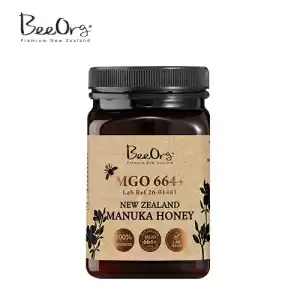 BeeOrg 麦卢卡蜂蜜 MGO664+ 500g （UMF 17+）