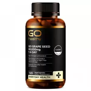 GO Healthy 高之源 葡萄籽胶囊精华 60000mg 120粒